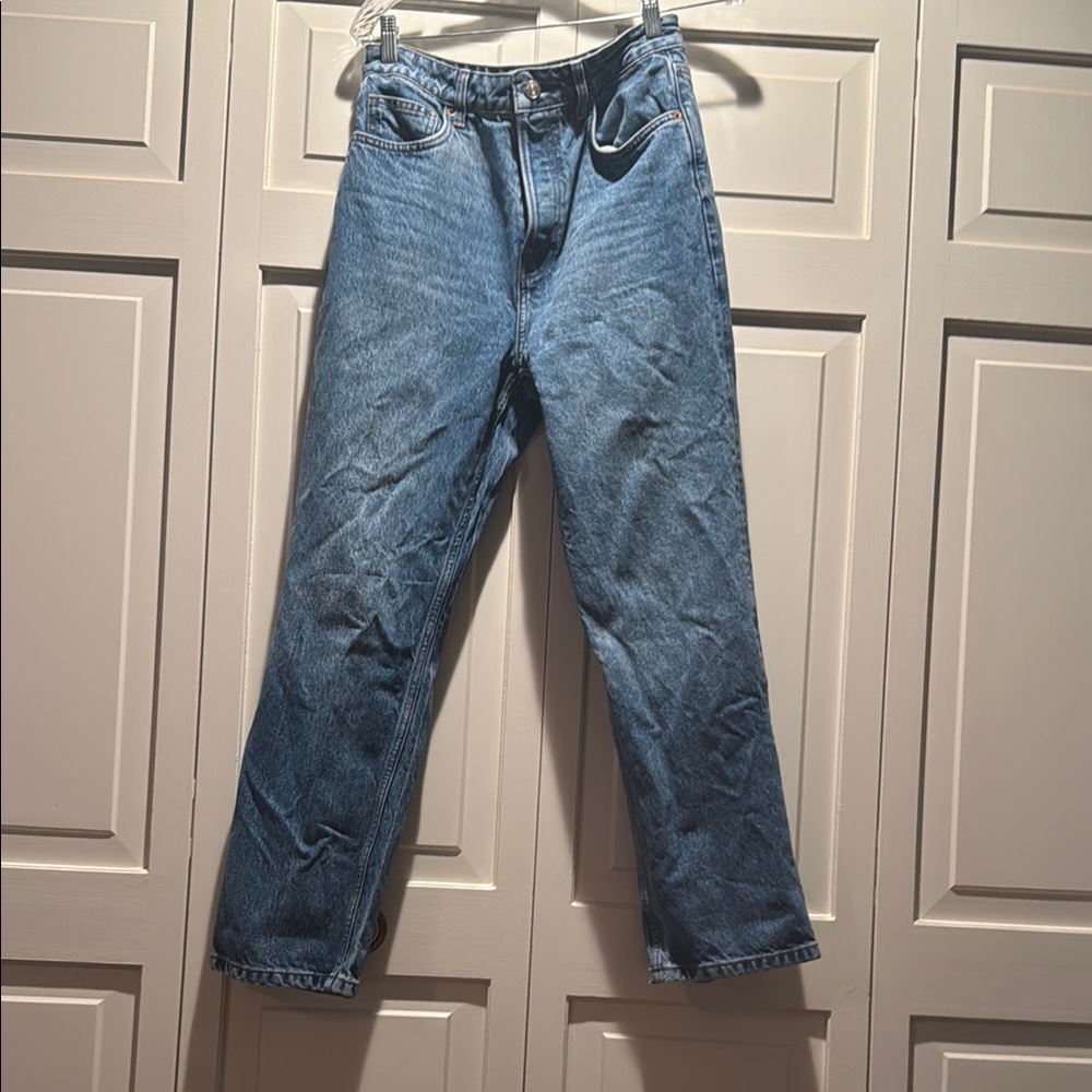 Reformation straight leg jeans